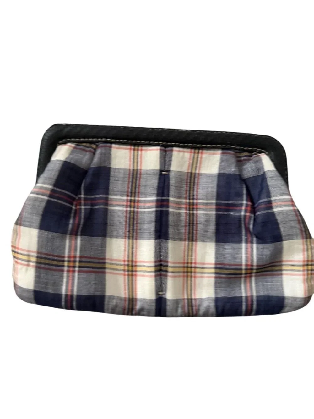 J CREW Fall Plaid Clutch Handbag NEW NWOT